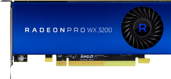 Carte Graphique AMD Radeon Pro WX 3200 4
  Go (6YT68AA)