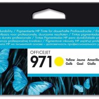HP 971 Jaune - Cartouche d'encre HP
  d'origine (CN624AE)