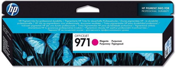 HP 971 Magenta - Cartouche d'encre HP
  d'origine (CN623AE)