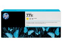 HP 771C Jaune - Cartouche d'encre HP
  d'origine (B6Y10A)