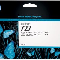 HP 727 Noir Photo - Cartouche d'encre HP
  d'origine (B3P23A)