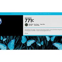 HP 771C Noir Mat - Cartouche d'encre HP
  d'origine (B6Y07A)