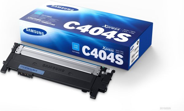 Samsung CLT-C404S Cyan - Toner Samsung
  d'origine (ST978A)
