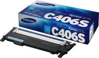 Cartouche de toner Samsung CLT-C406S -
  Cyan (ST986A)