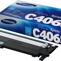Cartouche de toner Samsung CLT-C406S -
  Cyan (ST986A)
