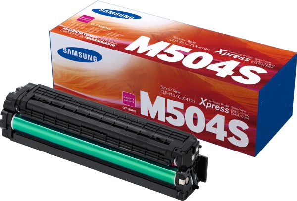 Cartouche de toner Samsung CLT-M504S -
Magenta (SU294A)