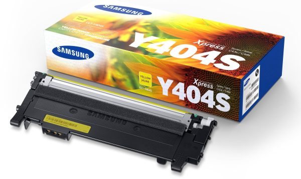 Samsung CLT-Y404S Jaune - Toner Samsung
  d'origine (SU456A)