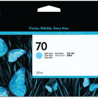 HP 70 Cyan clair - Cartouche d'encre HP
  d'origine (C9390A)
