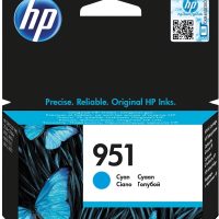 HP 951 Cyan - Cartouche d'encre HP
  d'origine (CN050AE)