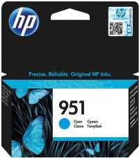 HP 951 Cyan - Cartouche d'encre HP
  d'origine (CN050AE)