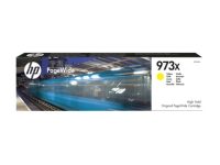 HP 973X Jaune - Cartouche PageWide grande
  capacité HP d'origine (F6T83AE)