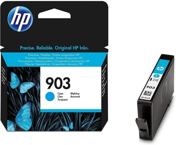 HP 903 Cyan - Cartouche d'encre HP
  d'origine (T6L87AE)