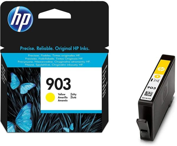 HP 903 Jaune - Cartouche d'encre HP
  d'origine (T6L95AE)