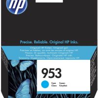 HP 953 Cyan - Cartouche d'encre HP
  d'origine (F6U12AE)