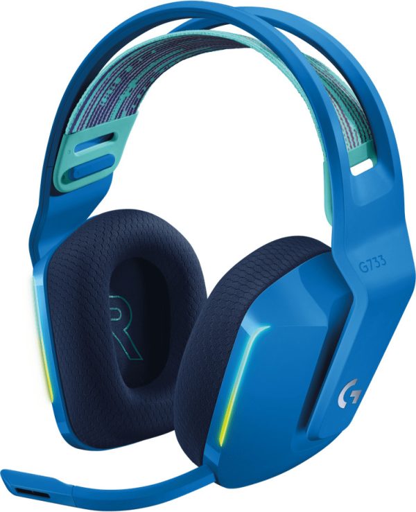 Casque gaming Bluetooth Logitech G733
LIGHTSPEED RVB ultra-léger - USB (981-000864) – Image 3