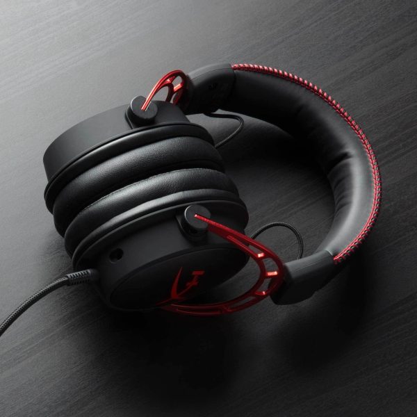 Casque-micro Gaming HyperX
  Cloud Alpha HX-HSCA-RD/EM - Jack 3,5 mm (4P5L1AM) – Image 6