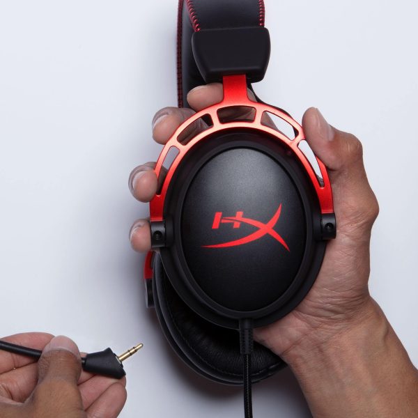 Casque-micro Gaming HyperX
  Cloud Alpha HX-HSCA-RD/EM - Jack 3,5 mm (4P5L1AM) – Image 4