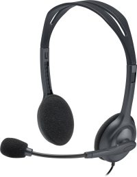 Casque stéréo professionnel H111 Logitech
  - Jack 3,5 mm (981-000593)