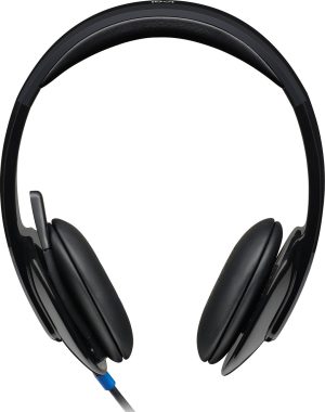 Casque Logitech H540 pour ordinateur avec
  microphone anti-parasite - USB (981-000480)