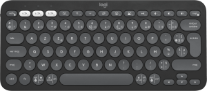 Clavier sans fil Logitech
  Pebble Keys 2 K380s - Français (AZERTY) (920-011804)