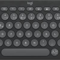 Clavier sans fil Logitech
  Pebble Keys 2 K380s - Français (AZERTY) (920-011805)