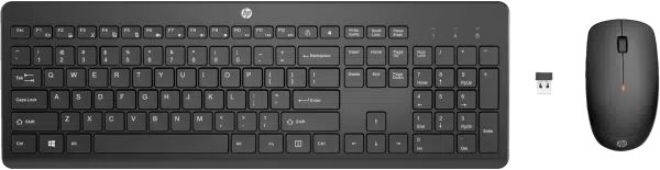 Ensemble
  clavier et souris sans fil HP 235 - AZERTY (1Y4D0UT)
