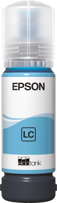 Epson 108 Cyan clair - Bouteille d'encre
  Epson EcoTank d'origine (C13T09C54A)