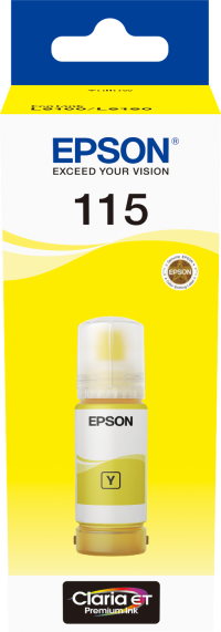 Epson 115 Jaune - Bouteille d'encre Epson
  EcoTank d'origine (C13T07D44A)