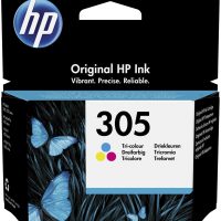 HP 305 trois couleurs - Cartouche d'encre
  HP d'origine (3YM60AE)