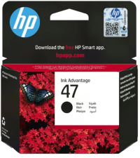 HP 47 Noir - Cartouche d'encre HP
  d'origine (6ZD21AE)