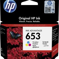 HP 653 Couleur - Cartouche d'encre HP
  d'origine Ink Advantage (3YM74AE)