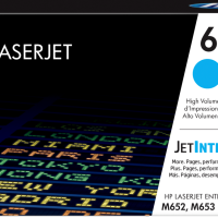 HP 656X Toner cyan LaserJet authentique
  grande capacité (CF461X)