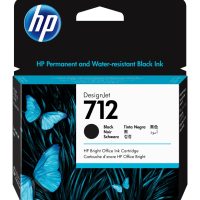 HP 712 Noir - Cartouche d'encre grande
capacité HP d'origine (3ED71A)