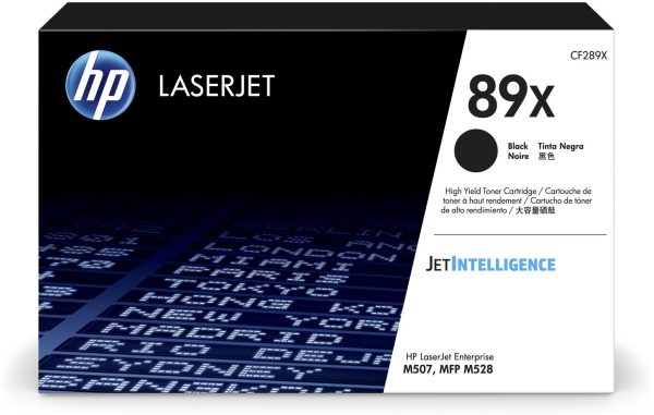 HP 89X Noir (CF289X) - Toner HP d'origine
à grande capacité