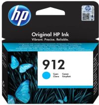 HP 912 Cyan - Cartouche d'encre HP
  d'origine (3YL77AE)