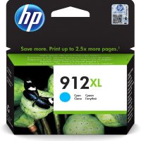 HP 912XL Cyan - Cartouche d'encre grande
capacité HP d'origine (3YL81AE)