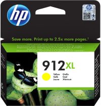HP 912XL Jaune - Cartouche d'encre grande
  capacité HP d'origine (3YL83AE)