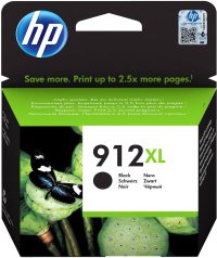HP 912XL Noir - Cartouche d'encre HP
  d'origine (3YL84AE)