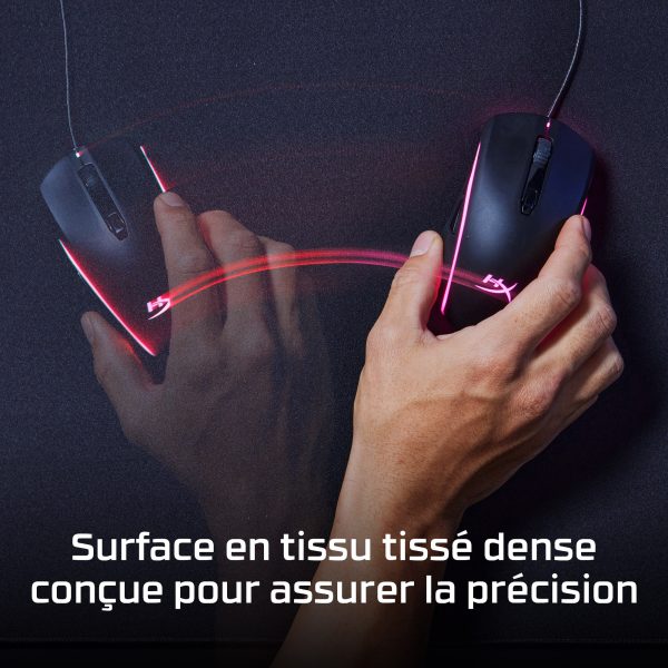 HyperX Tapis Pulsefire – Tapis
  de souris de gaming – Tissu (L) (4Z7X4AA) – Image 4