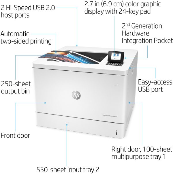 Imprimante A3 Laser Couleur HP Color LaserJet Enterprise M751dn (T3U44A) – Image 4