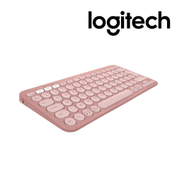 LOGITECH CLAVIER BT Pebble Keys 2 K380s-ROSE