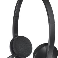 Casque Logitech H340 pour PC avec
  microphone anti-parasite - USB (981-000475)