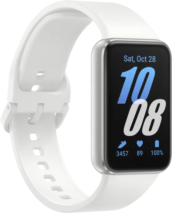 Montre connectée Samsung Galaxy Fit3 -
  Blanc (40.0mm) (SM-R390NZSAMEA) – Image 2