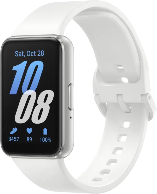 Montre connectée Samsung Galaxy Fit3 -
  Blanc (40.0mm) (SM-R390NZSAMEA) – Image 3