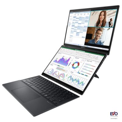 Ordinateur portable Asus Zenbook Duo (UX8406CA-PZ043W) 14 TOUCH U9 32GB 1TB SSD W11H 3Y (90NB14X1-M003B0)