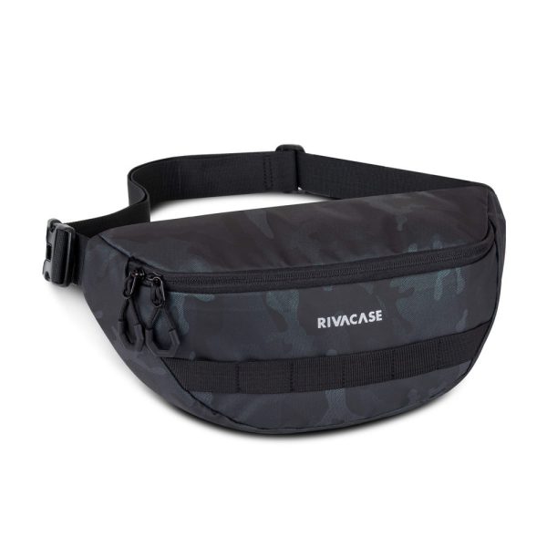 RIVACASE 7614 navy camo Waist bag for mobile devi