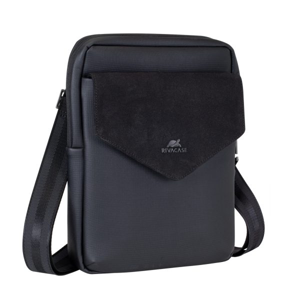 RIVACASE 8511 black Canvas Crossbody bag 11" / 6