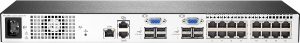 Switch de console HPE 1x2x16 G4 KVM
  (Q1P55A)