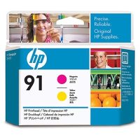 Tête d'impression magenta et jaune HP 91
  (C9461A)