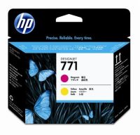 Tête d'impression magenta/jaune HP 771
  Designjet (CE018A)